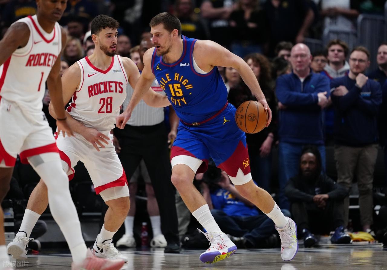 开云体育-惨败36分！火箭脸都不要了！约基奇16+12+13+5，杜兰特被疯狂包夹